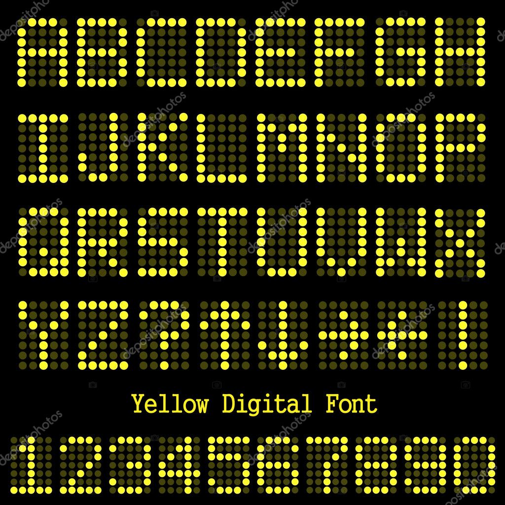 Digit Font