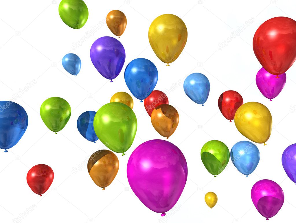 Colored Balloons