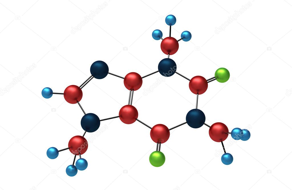 Molecule Caffeine