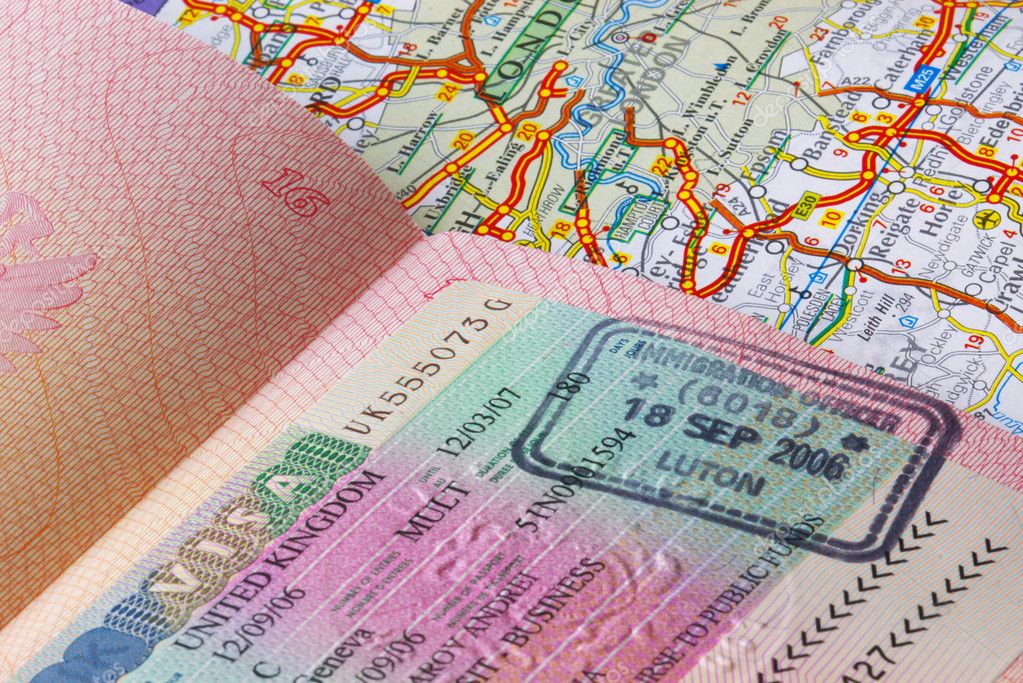 Passport and a europe road map — Stock Photo © xdrew73 4774947