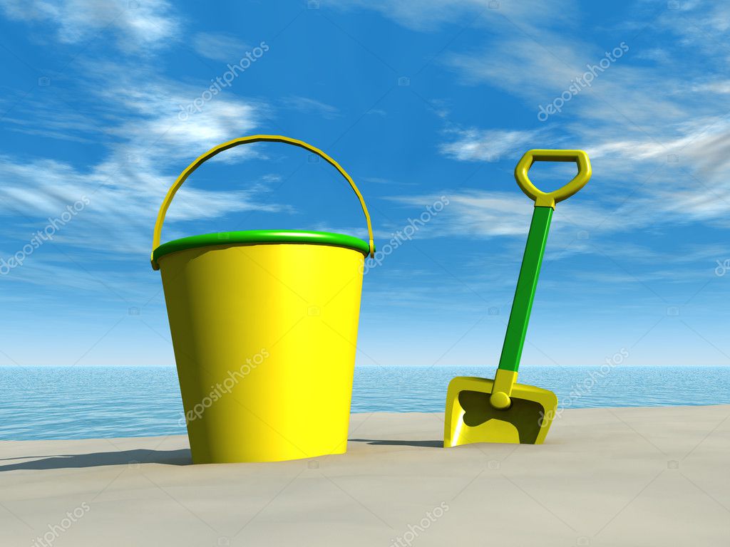 bucket beach