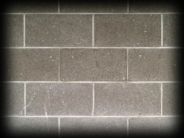 Gray and white cinder block wall background