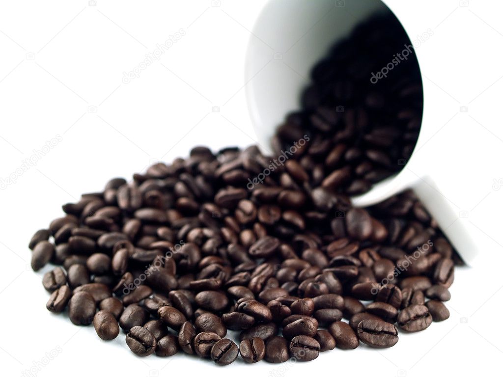 Spilling Coffee Beans