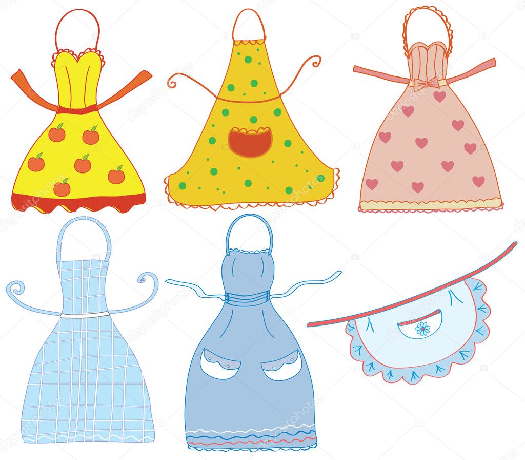 vintage apron clipart - photo #22