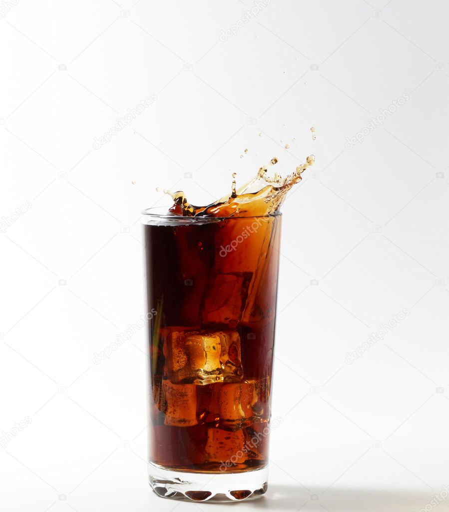 glass of cola