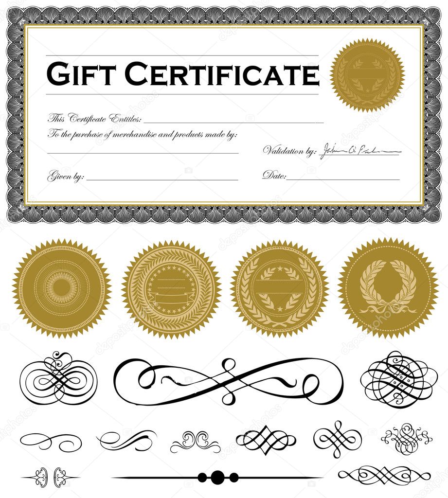 Certificate Stamp Vector