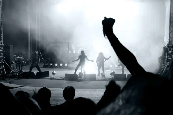 Scene from a rock concert