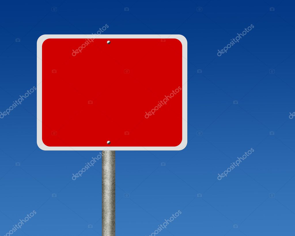 Rectangular road sign — Stock Photo © bdspn74 4012160