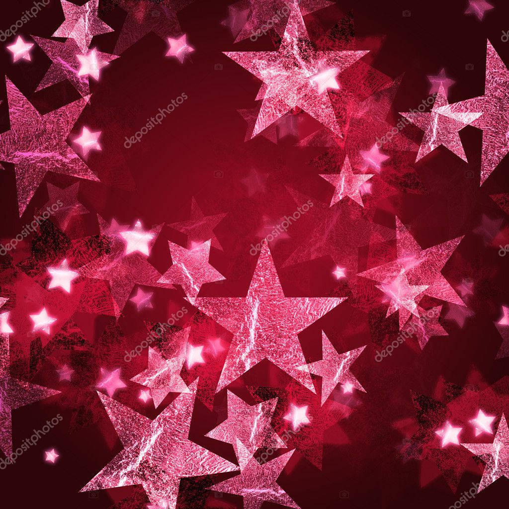 Pink With Stars