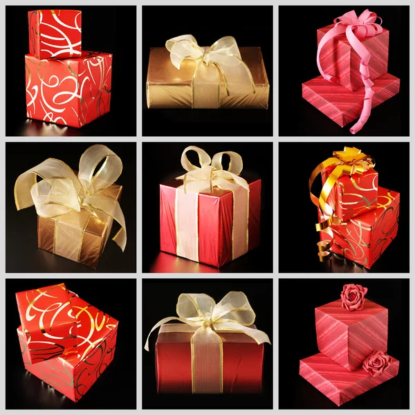 Collage of various gifts
