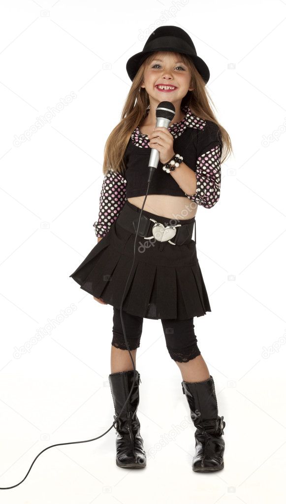 little girl singer