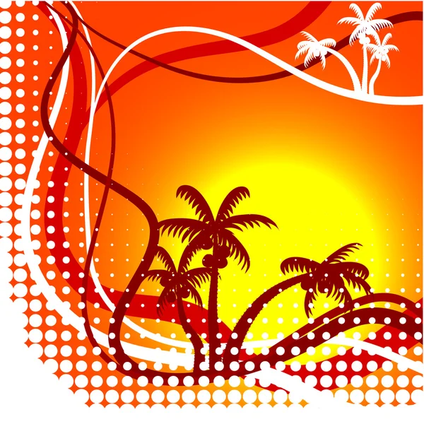 Summer Backgrounds on Summer Background    Stock Vector    Maxim Borovkov  5306048