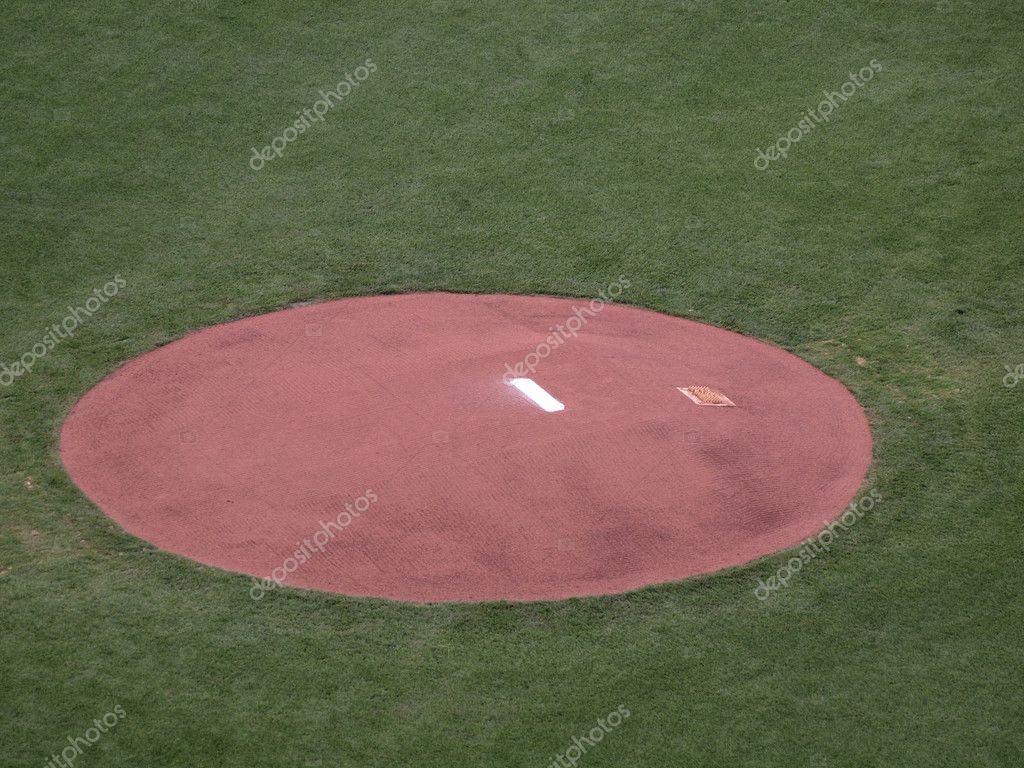 Baseball mound — Stock Photo © ericbvd 4145354