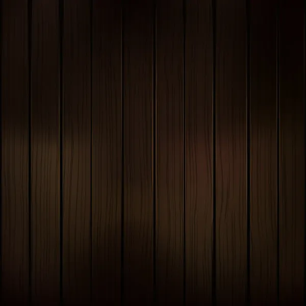 Realistic brown wood plank vector background