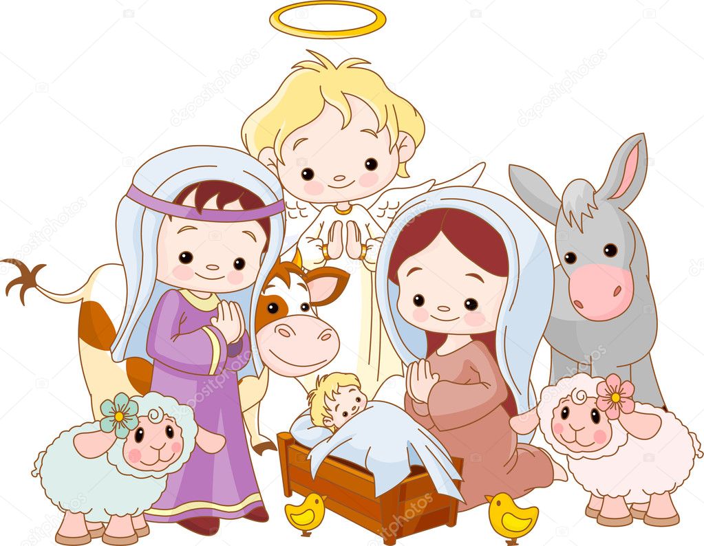 clipart christmas holy family - photo #38