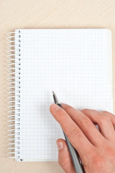 Notebook writing