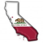 California+flag+map