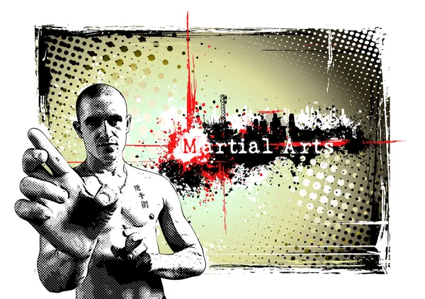 Martial arts poster