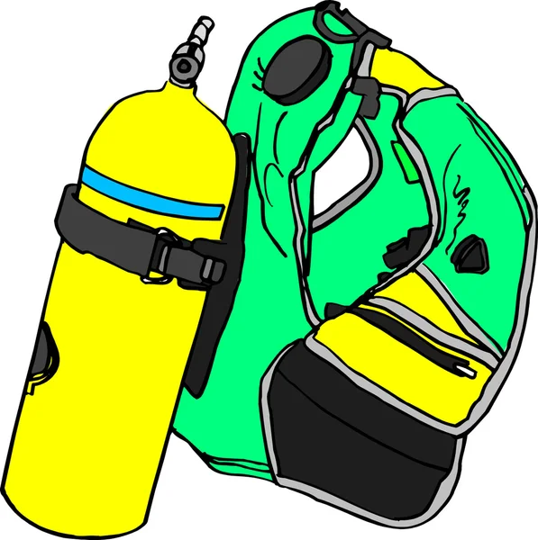 Scuba Oxygen Tank