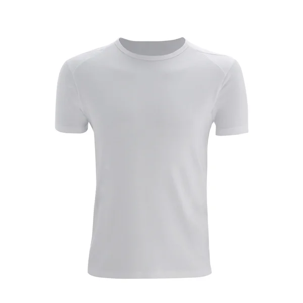 blank white shirt template. Stock Photo: Unisex T-shirt template (isolated on white, clipping path)