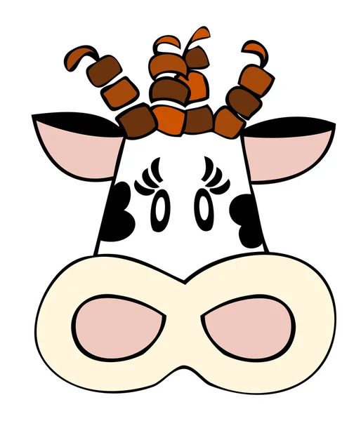 dairy cow face