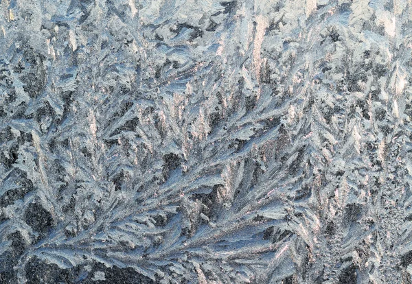 Blue frost pattern