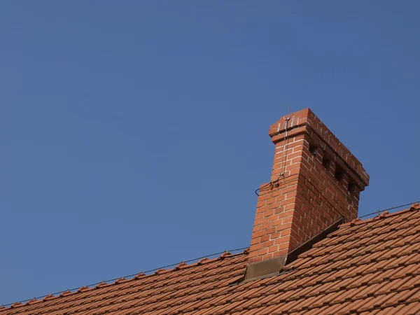 Red-brick chimneys
