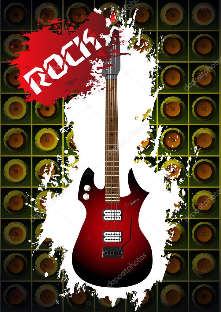 rock music background