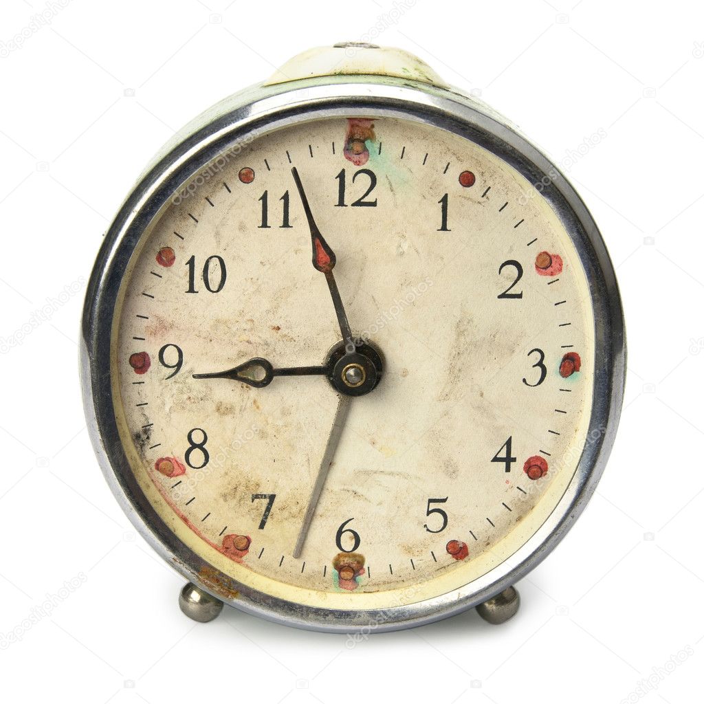 Broken Old Clock