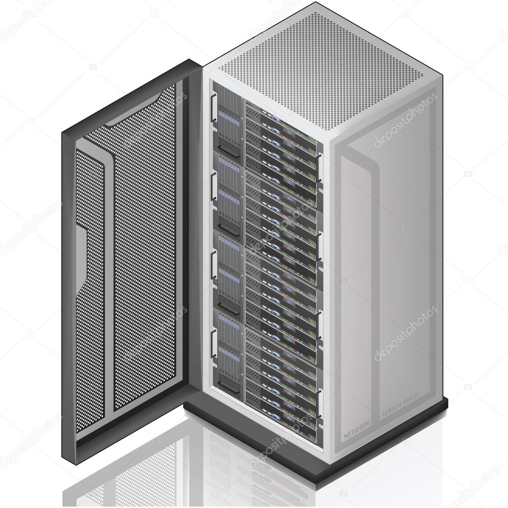 network server rack
