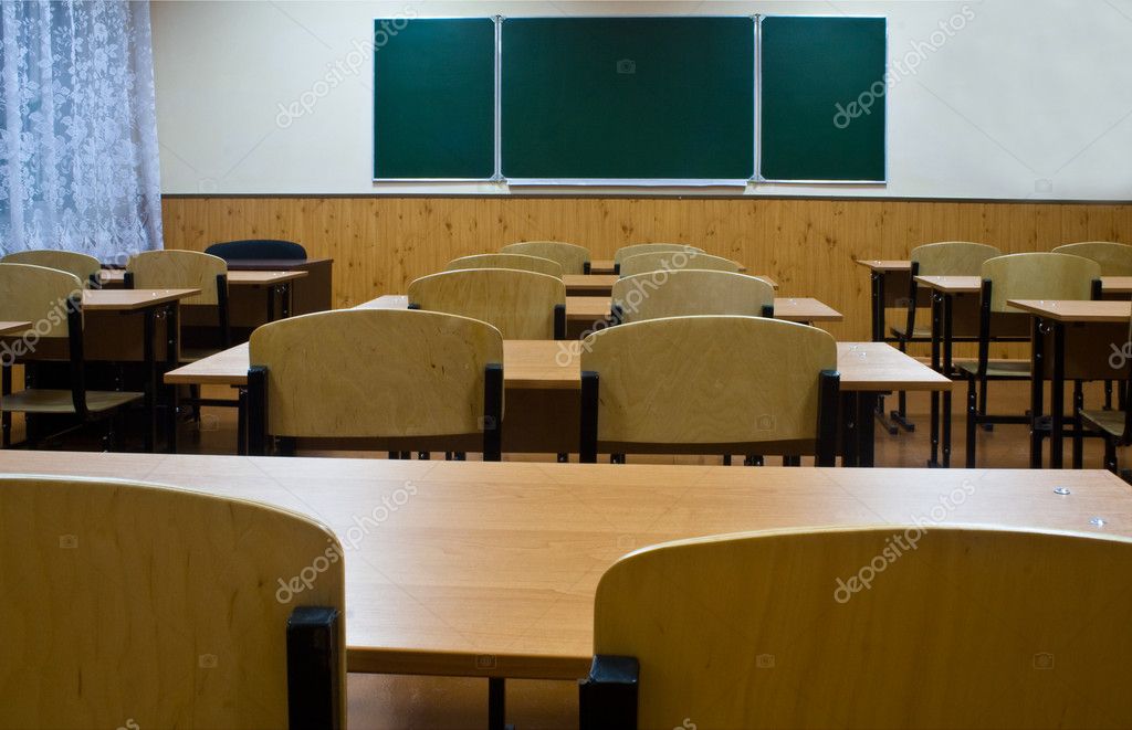 Empty school room