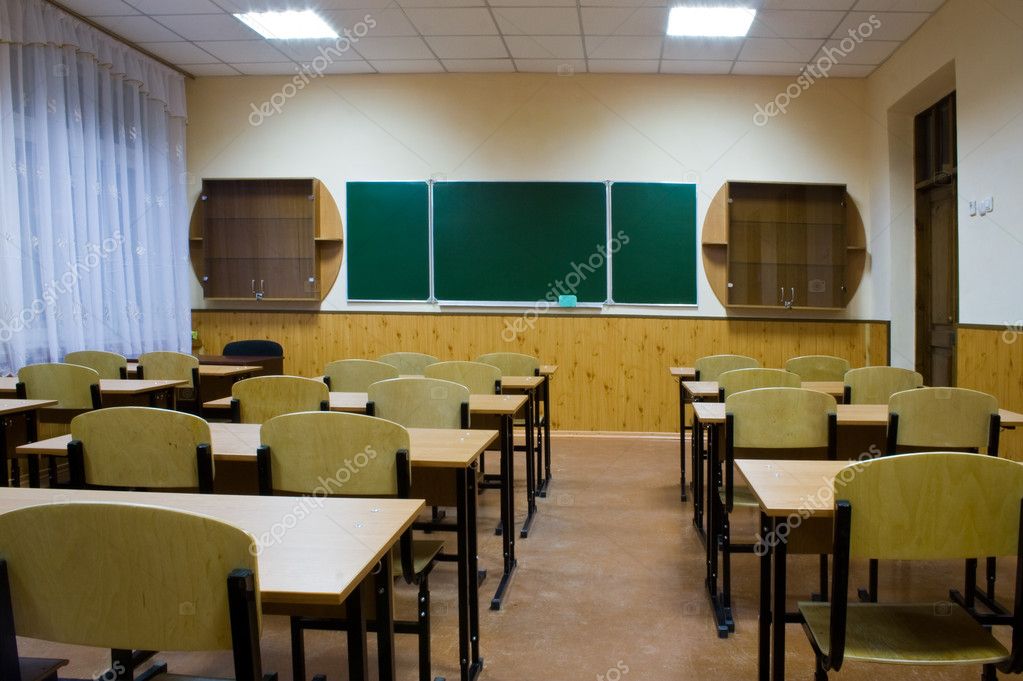 Empty school room