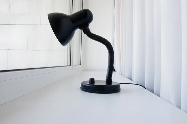 Lonely black lamp