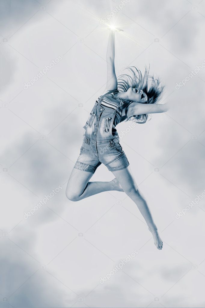 Flying Girl Images