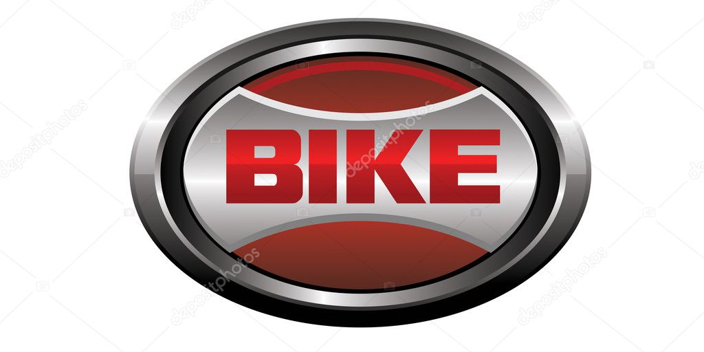 Logotipo de elemento de bicicleta — Vector de stock © nicefiles #4800423