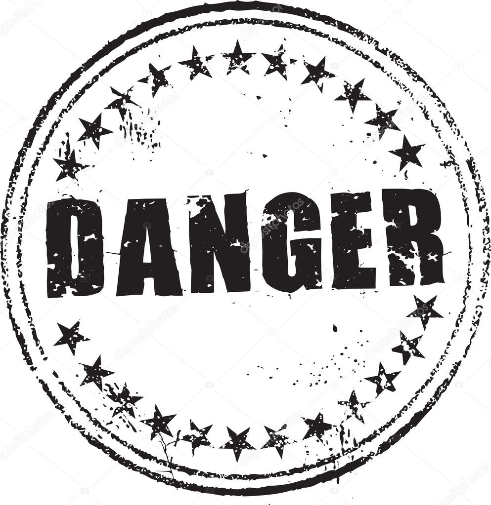 Danger stamp — Stock Vector © fogbird #4174588
 Danger Stamp