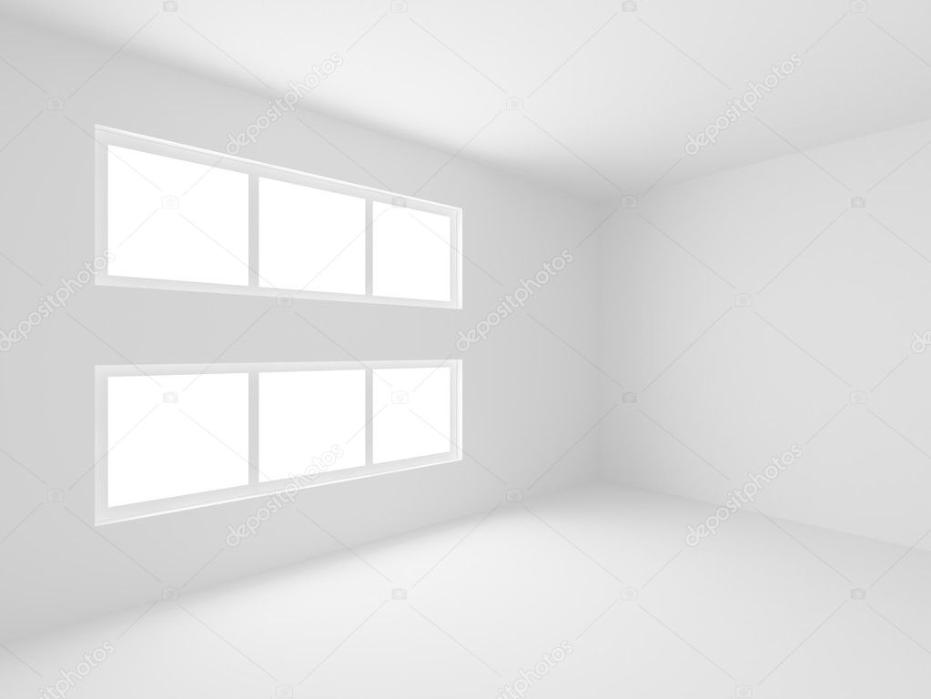 Empty White Room