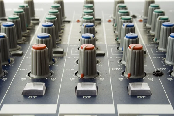 Mixer with master in studio