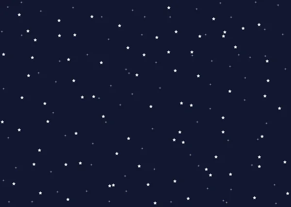 Beautiful night star sky background by Efim Lukichev Stock Vector