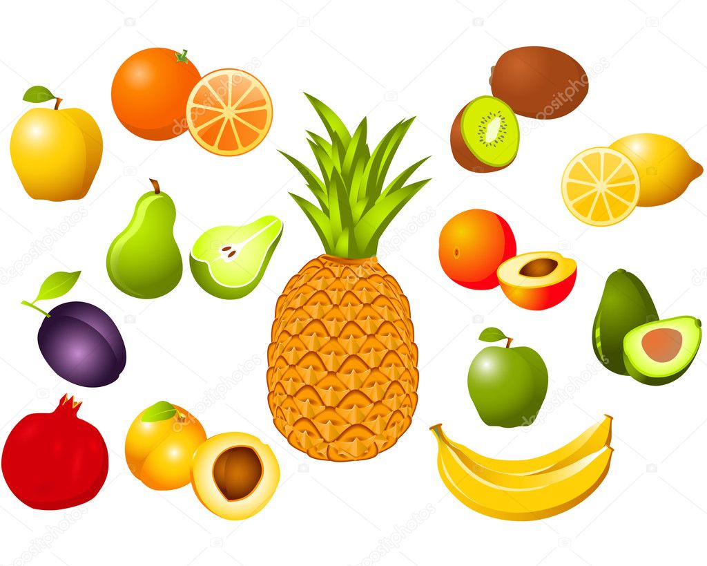 clipart of different fruits - photo #22