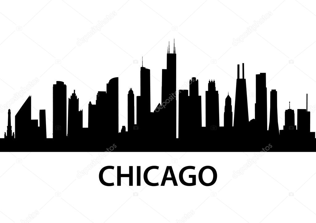 Skyline Chicago — Stock Vector © unkreatives #5272783