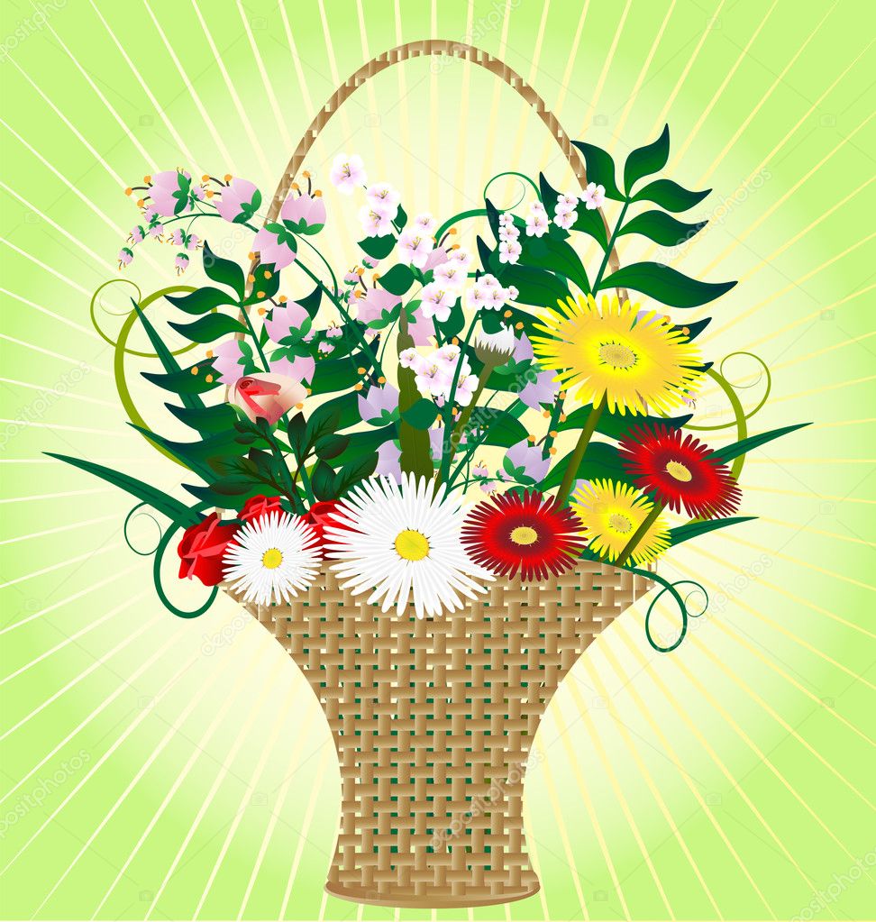 Basket Flowers