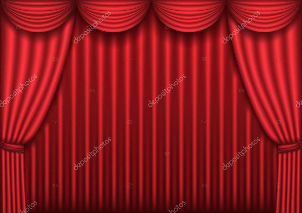 Movie Curtain Background