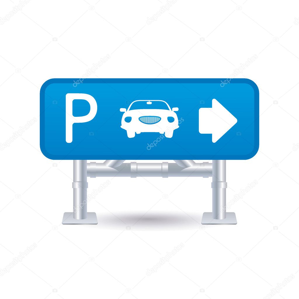 Parking Symbol Vector