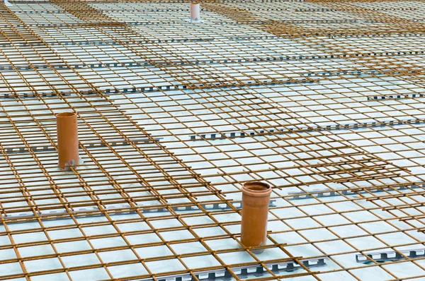 Baseplate on a construction site