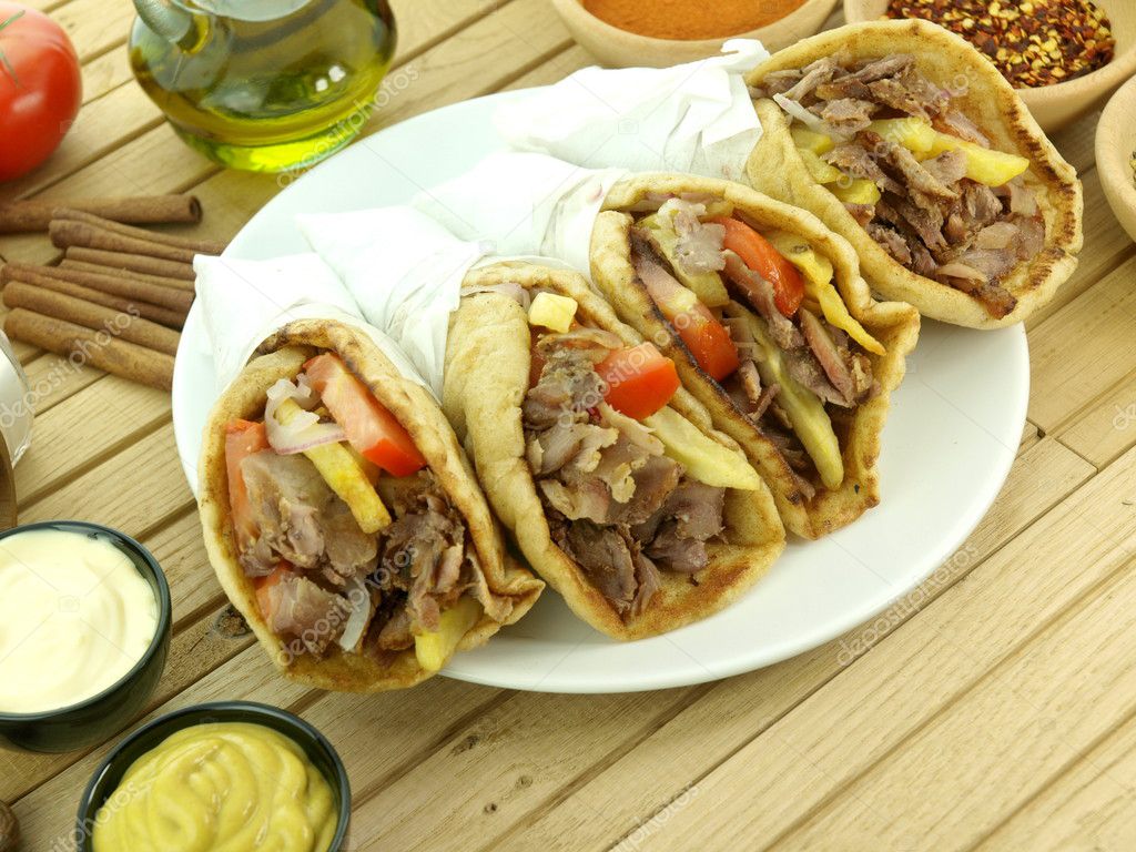 Gyros or kebab — Stock Photo © viperagp 4046696