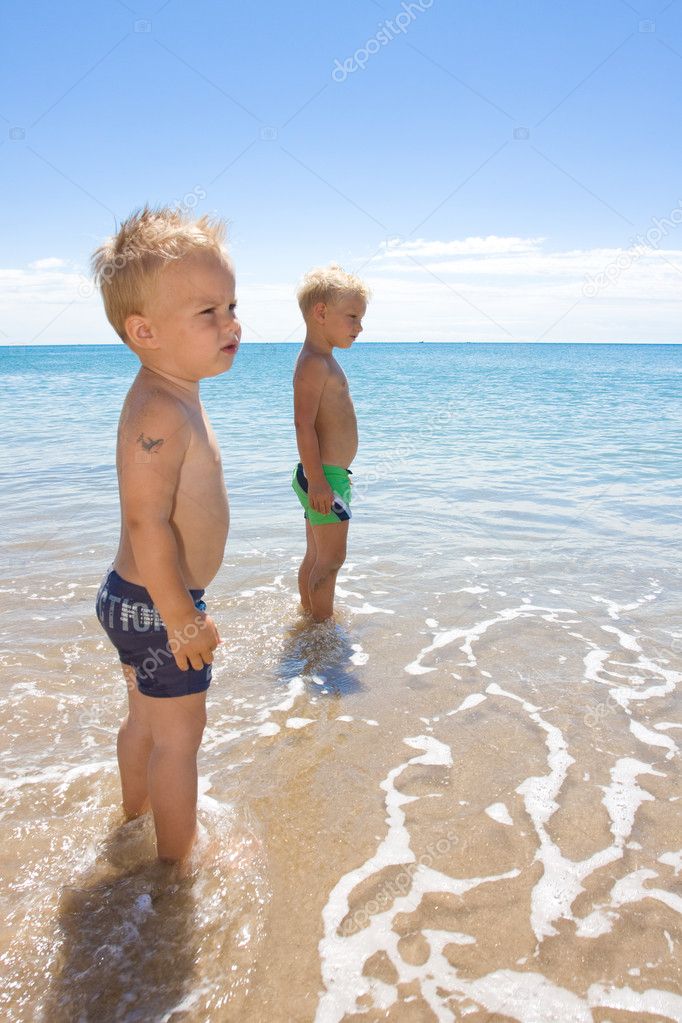 Boys At Beach