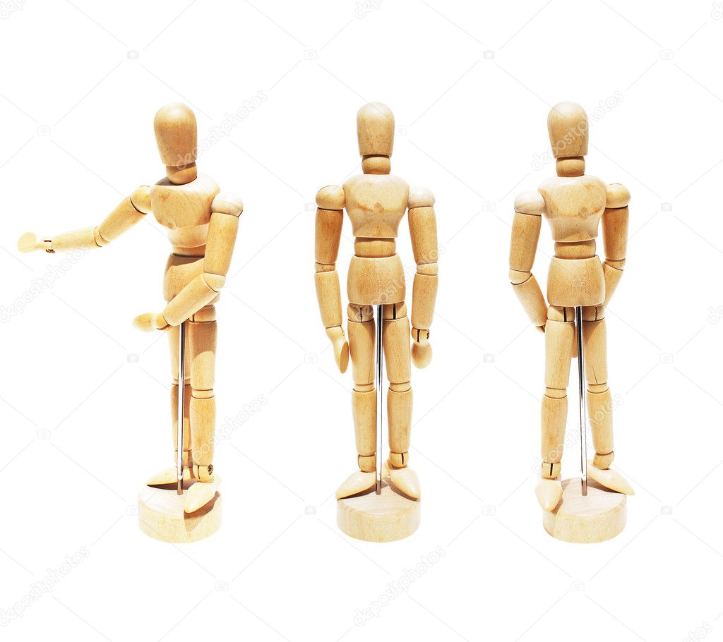 Human body mannequin collection — Stock Photo © zmkstudio 4336614