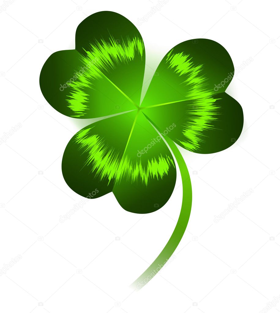 Clover Leaf — Stock Vector © Razvodovska #4994482