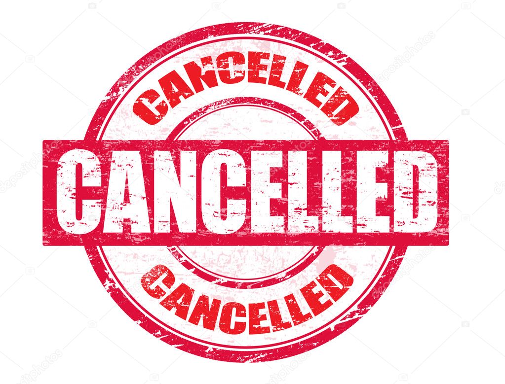Cancelled stamp — Stock Vector © roxanabalint #4391442